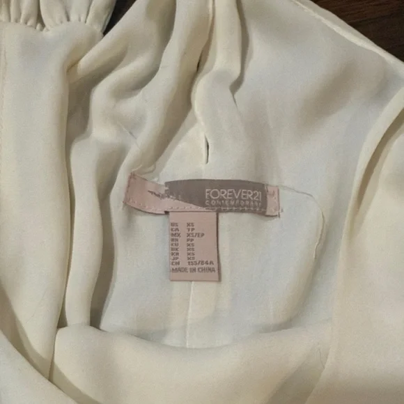 Forever 21 Cream Tank Top - Picture 3 of 9